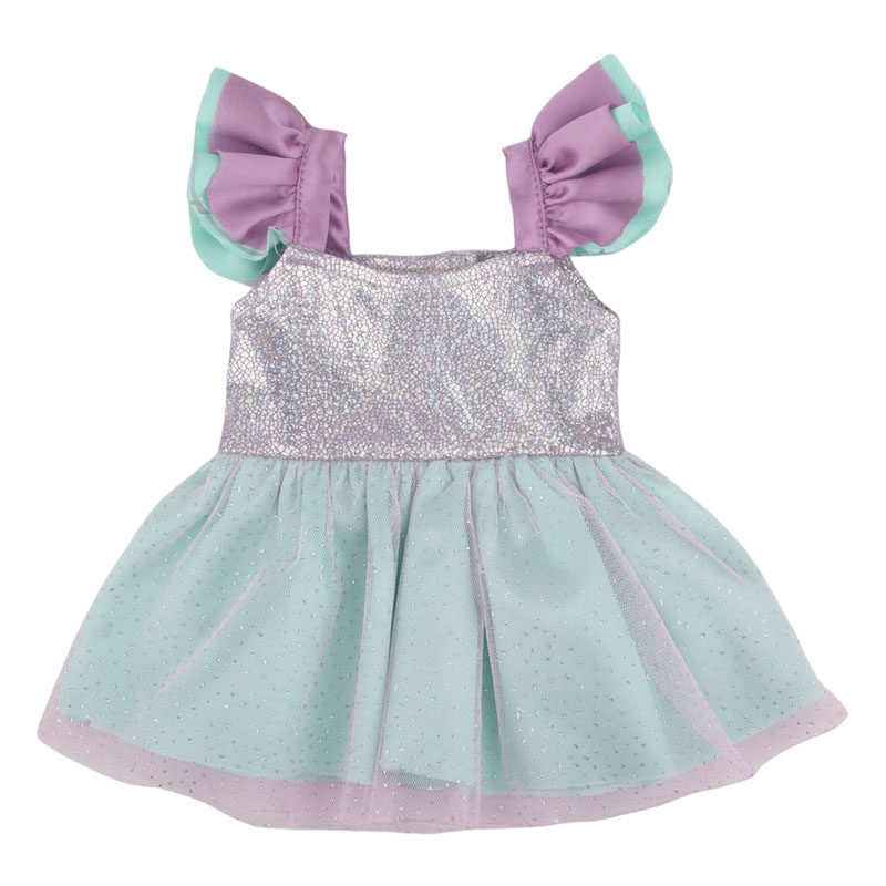 18 inch doll clothes doll fashion fly-sleeve dress-CL-0112插图2