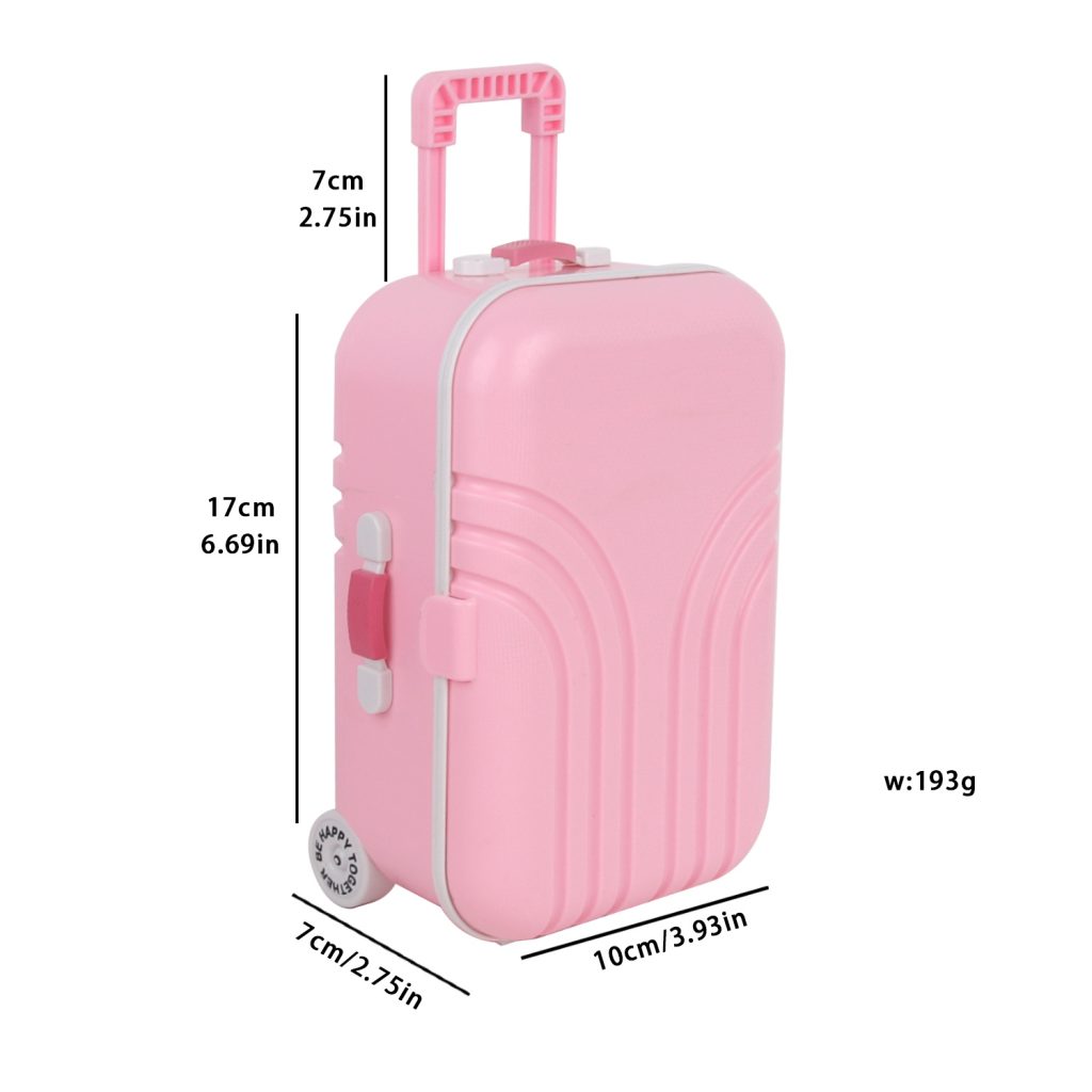 18 inch doll accessories doll mini toy suitcase-BE-0017插图2