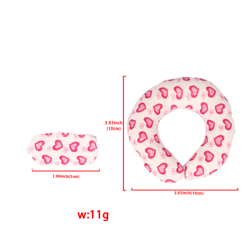 18 inch doll accessories doll mini toy doll U-shape pillow-BE-0030插图1