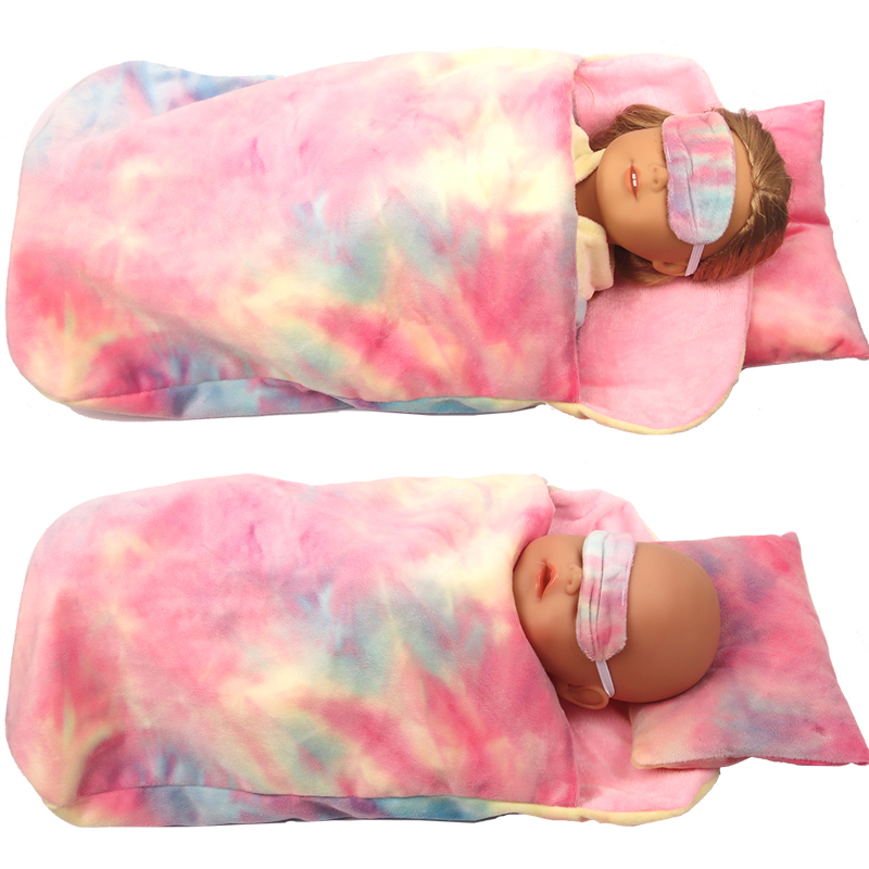 18 inch doll accessories baby doll sleeping bag-BE-0037插图1