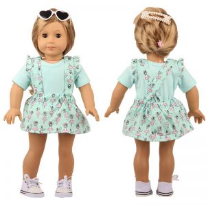 18 inch doll clothes doll Strap printing group kit CL-0213插图