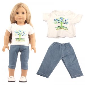 18 inch doll clothes circle tree clothes CL-0244插图