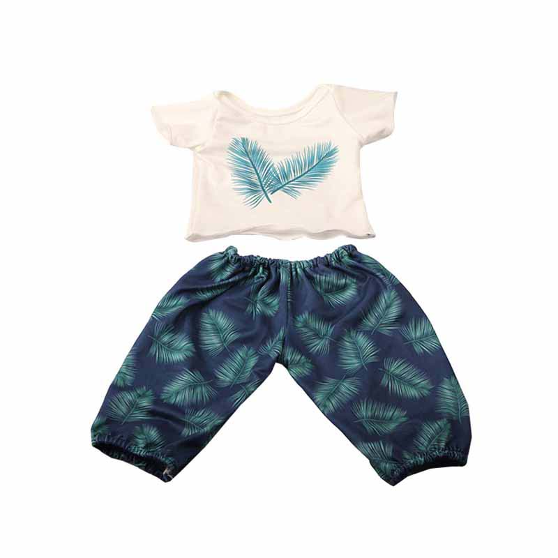 18 inch doll clothes doll leaf set summer sets vacation style straw hat set -CL-0211插图7