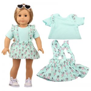18 inch doll clothes doll Strap printing group kit CL-0213插图1