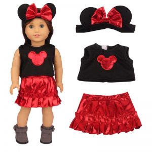 18 inch doll clothes doll animal ear suit CL-0230插图5
