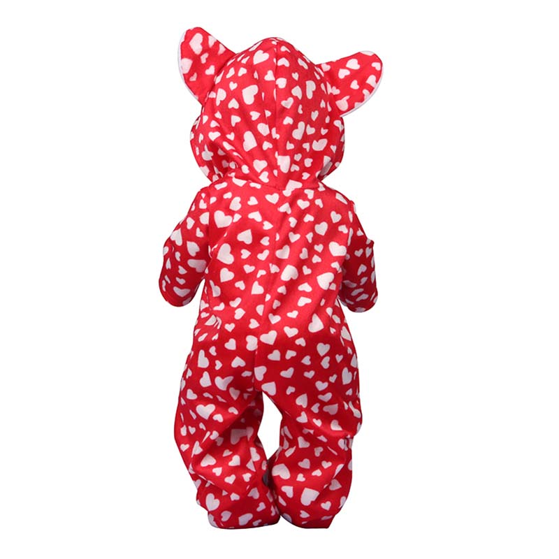 18 inch doll clothes doll littered with love little fox bodysuit (without doll)-CL-0210插图6