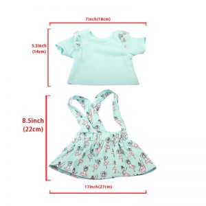 18 inch doll clothes doll Strap printing group kit CL-0213插图6