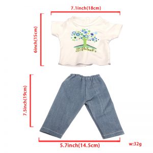 18 inch doll clothes circle tree clothes CL-0244插图8