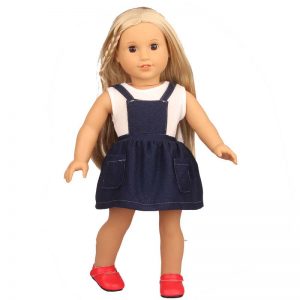 18 inch doll clothes doll strap skirt suit CL-0234插图6