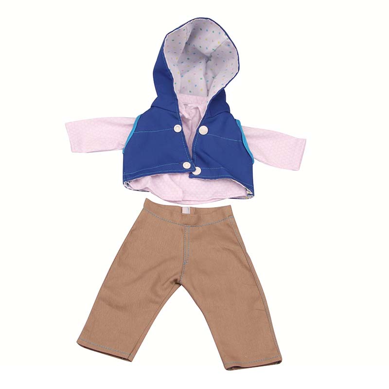 18 inch doll clothes doll Blue Jacket Suit -CL-0208插图5