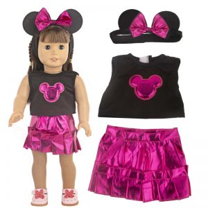 18 inch doll clothes doll animal ear suit CL-0230插图1