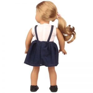 18 inch doll clothes doll strap skirt suit CL-0234插图7