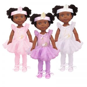 18 inch doll clothes  swan ballet costume CL-0239插图2
