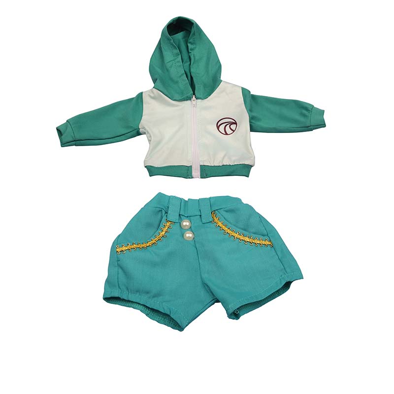 18 inch doll clothes doll  green sportswear -CL-0194插图3