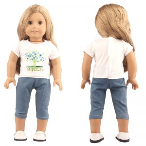 18 inch doll clothes circle tree clothes CL-0244插图2