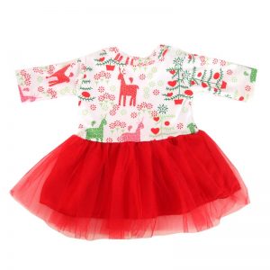 18 inch doll clothes all kinds of printed gauze skirts CL-0229插图13