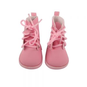 18 inch doll shoes 6cm  pink high shoes  -SH-0167插图