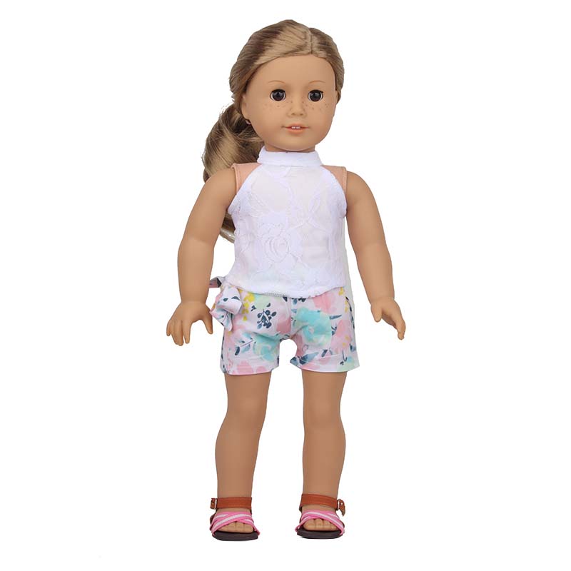 18 inch doll clothes doll neck-hanging tops and bottoms-CL-0202插图10