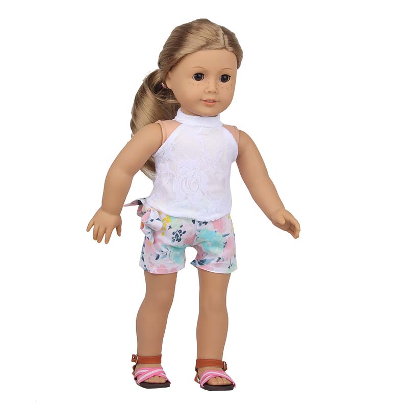18 inch doll clothes doll neck-hanging tops and bottoms-CL-0202插图12