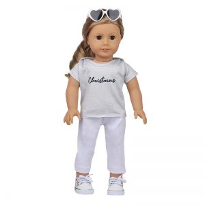 18 inch doll clothes doll white sports cover CL-0232插图8