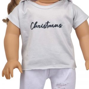 18 inch doll clothes doll white sports cover CL-0232插图3