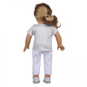 18 inch doll clothes doll white sports cover CL-0232插图10