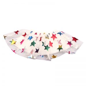 18 inch doll clothes red star gauze skirt CL-0243插图3