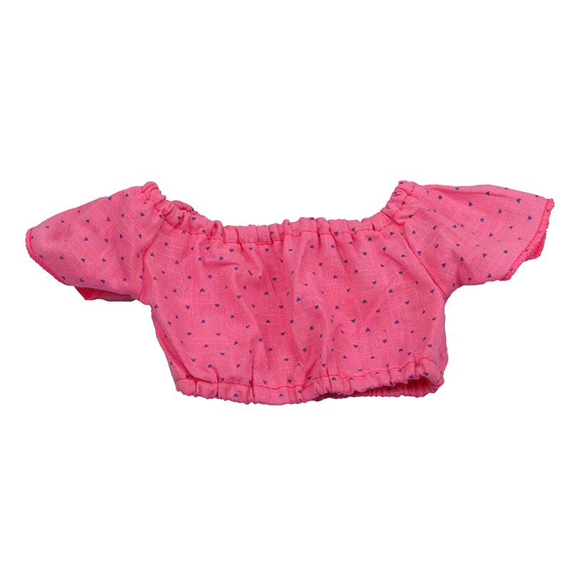 18 inch doll clothes doll  Summer doll set with stars（Shoes not included）-CL-0198插图3