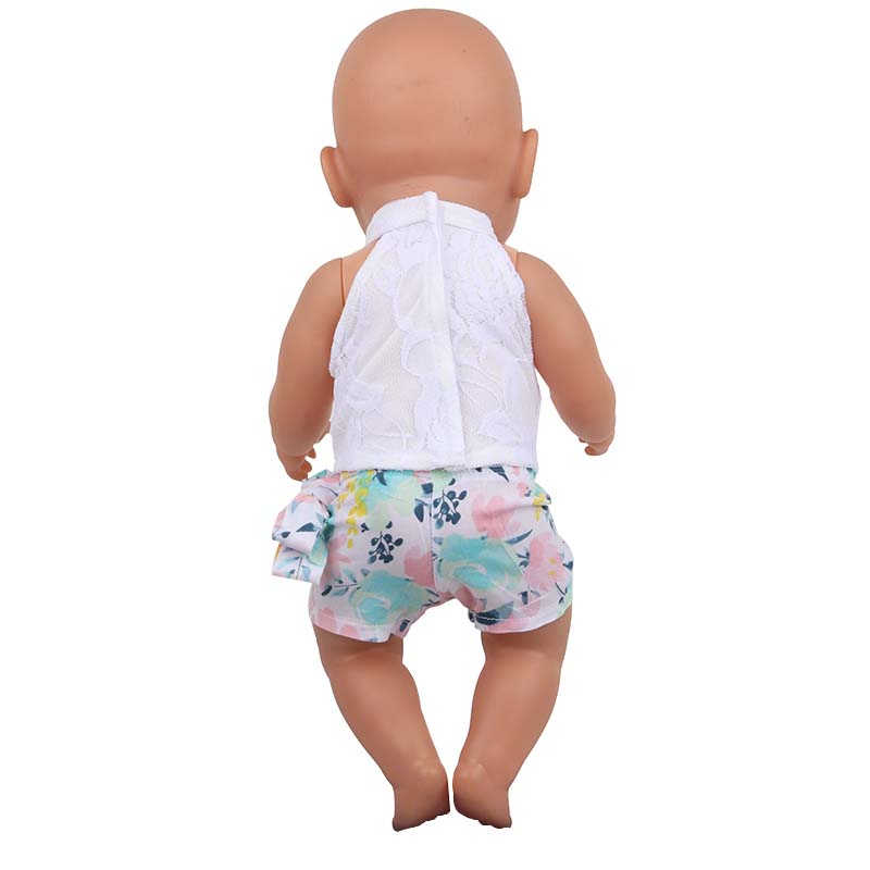 18 inch doll clothes doll neck-hanging tops and bottoms-CL-0202插图7