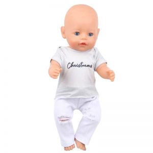 18 inch doll clothes doll white sports cover CL-0232插图7