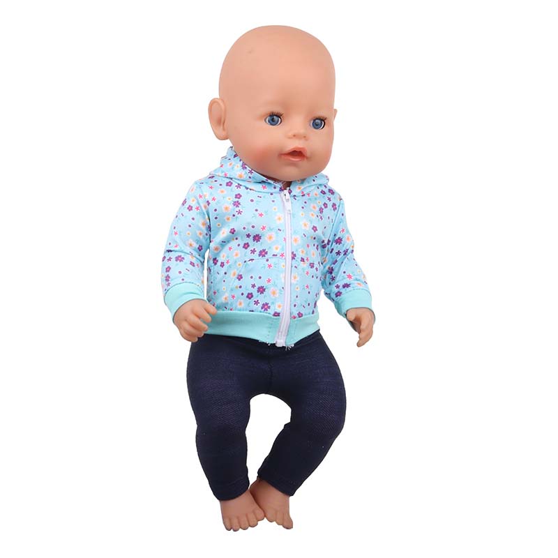 18 inch doll clothes doll printed sports set-CL-0200插图12