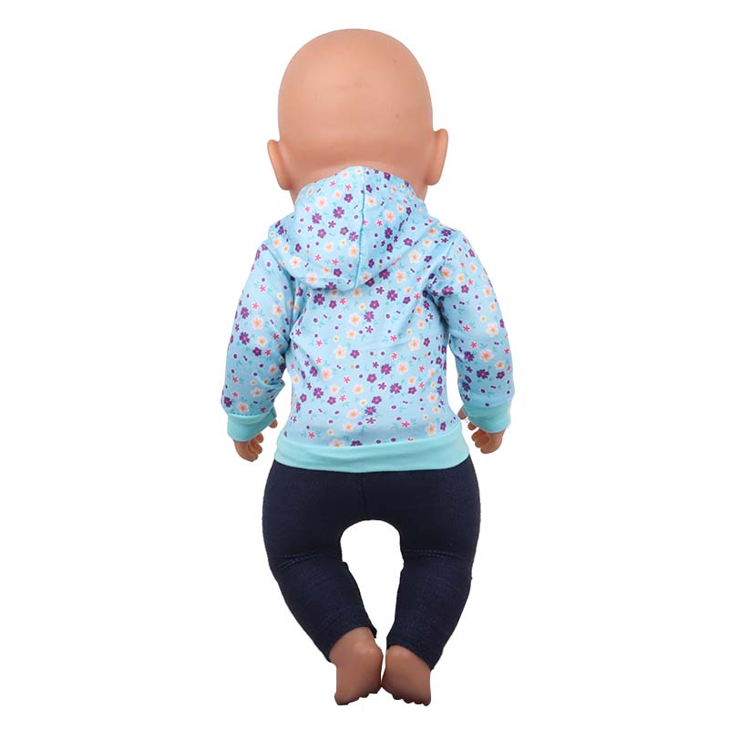 18 inch doll clothes doll printed sports set-CL-0200插图11