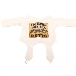 18 inch doll clothes striped leopard print flared pants CL-0223插图2