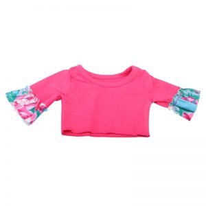 18 inch doll clothes doll  bight color printing suit CL-0214插图1