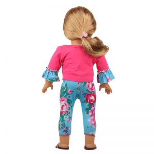 18 inch doll clothes doll  bight color printing suit CL-0214插图6