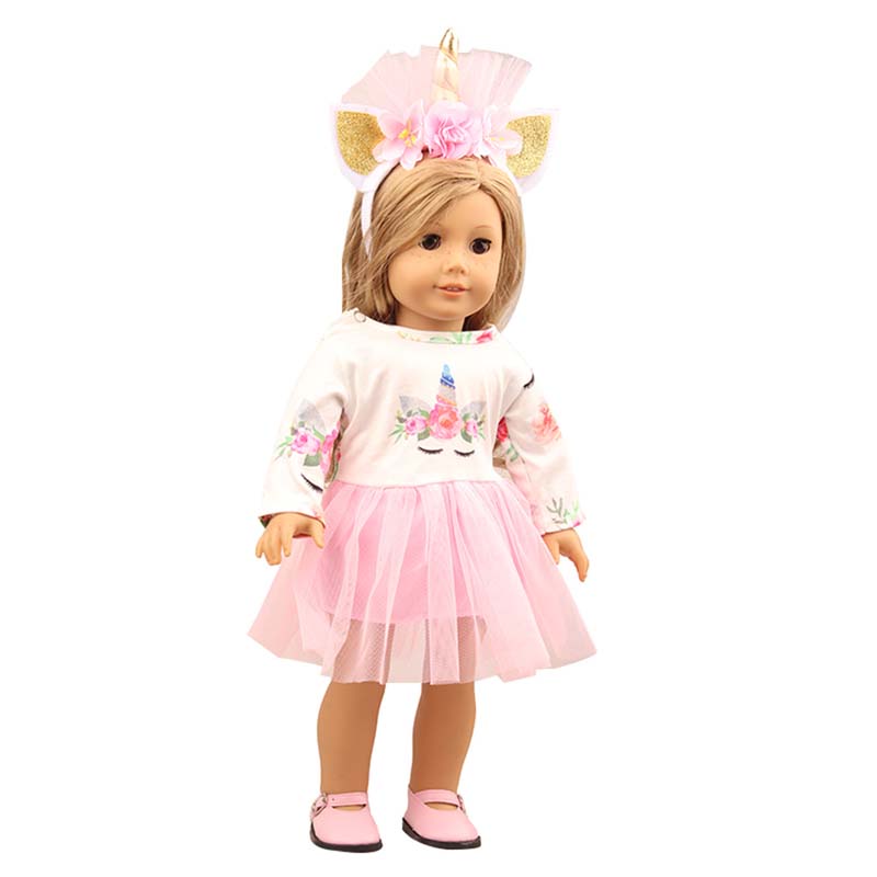 18 inch doll clothes doll  colorful unicorns -CL-0212插图9