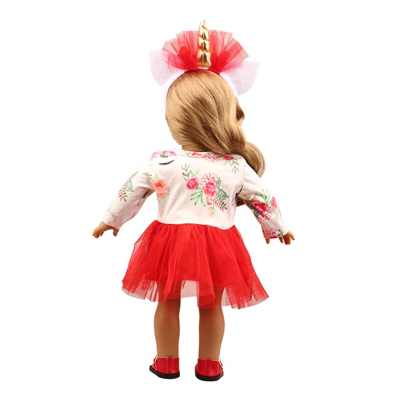 18 inch doll clothes doll  colorful unicorns -CL-0212插图14