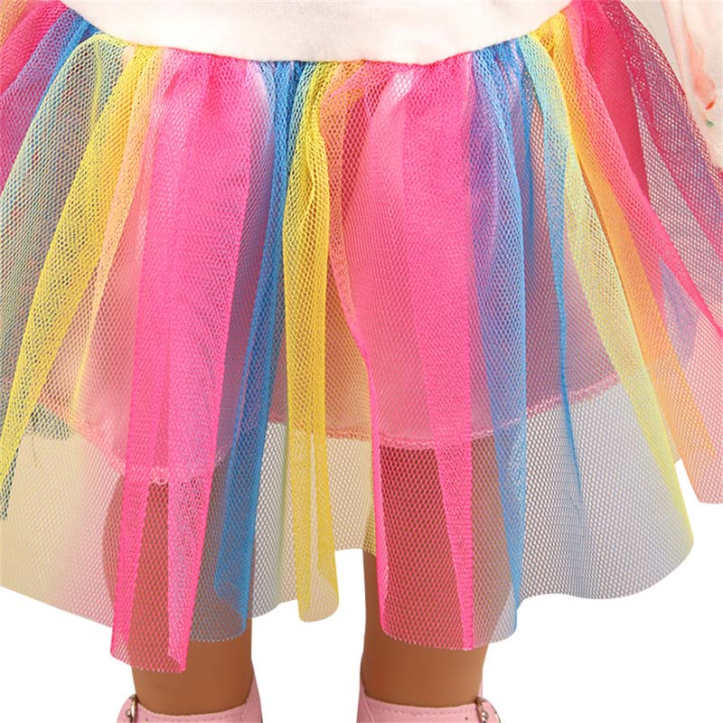 18 inch doll clothes doll  colorful unicorns -CL-0212插图20