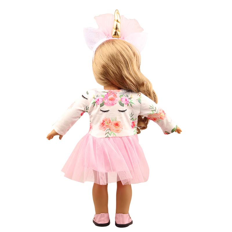 18 inch doll clothes doll  colorful unicorns -CL-0212插图15