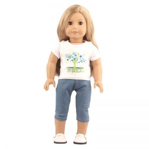 18 inch doll clothes circle tree clothes CL-0244插图9