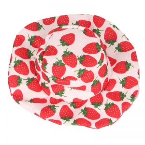 18 inch doll clothes doll red and white strawberry dress CL-0236插图2