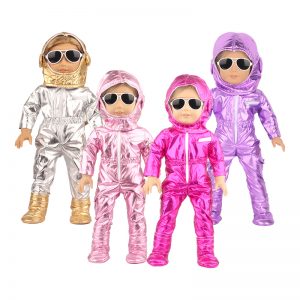 18 inch doll clothes a variety of colors to choose from, astronaut dream clothes, cool clothes suits CL-0261插图
