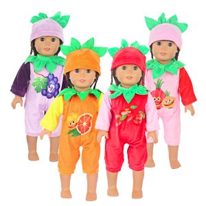18 inch doll clothes fresh fruit doll costume, cute fruit outfit, adorable fruit baby, fruit baby clothes, sweet fruit baby, fruit little beauty clothes.CL-0269插图
