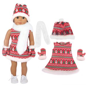 18 inch doll clothes doll Christmas fashion trends, make your little princess the most beautiful Christmas baby! CL-0286插图2
