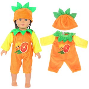 18 inch doll clothes fresh fruit doll costume, cute fruit outfit, adorable fruit baby, fruit baby clothes, sweet fruit baby, fruit little beauty clothes.CL-0269插图1