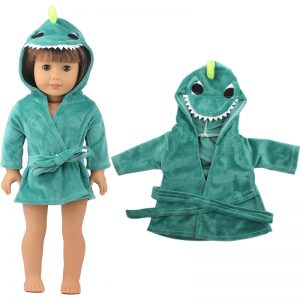 18 inch doll clothes urry and cute animal pajamas can also be used as bathrobes.CL-0265插图5