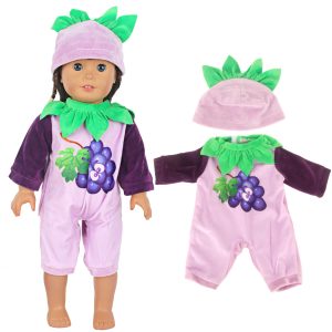 18 inch doll clothes fresh fruit doll costume, cute fruit outfit, adorable fruit baby, fruit baby clothes, sweet fruit baby, fruit little beauty clothes.CL-0269插图2