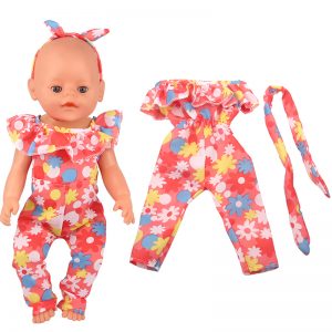 18 inch doll clothes colorful 18-inch printed doll clothes CL-0279插图1