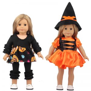 18 inch doll clothes adorable Halloween little ghost CL-0283插图1