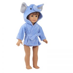 18 inch doll clothes urry and cute animal pajamas can also be used as bathrobes.CL-0265插图14